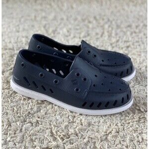 Sperry Authentic Original Float Boat Shoe Navy STS86494 Slip On EVA Women Size 7